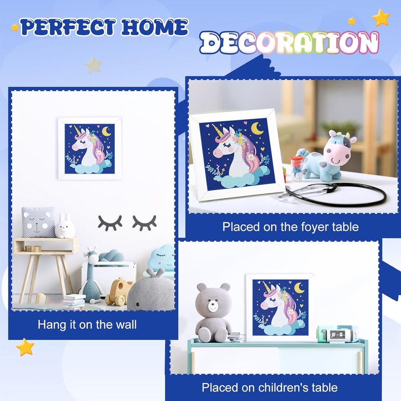Nardoll Diamond Art Kits with Wooden Frame - Arts and Crafts - Dimond Art Painting by Numbers - GEM Art for Beginners Adult Home Wall Decor - Image 3